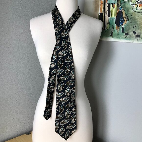 Vintage John Weitz Silk Necktie - Old Money - Picture 1 of 6